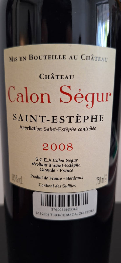 Chateau Calon-Ségur 2008