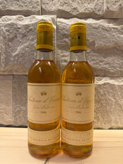 Chateau d'Yquem 1986 375ml