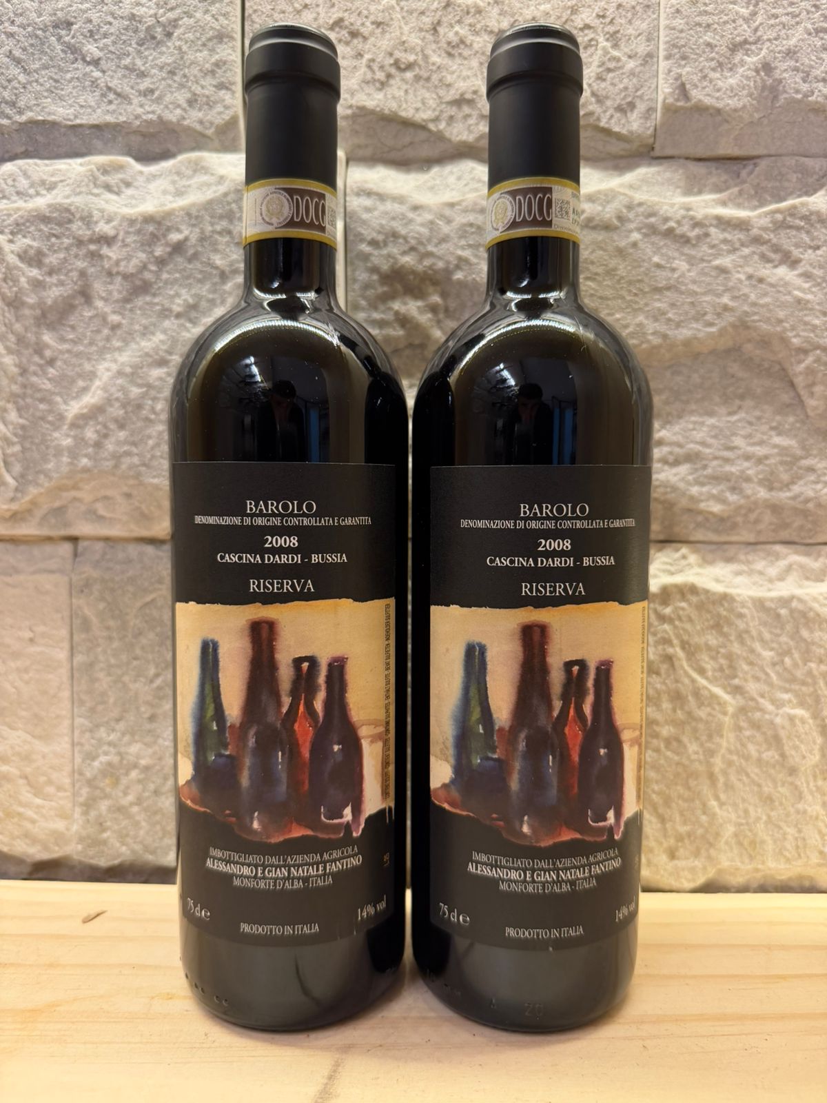 Alessandro e Gian Natale Fantino Barolo Cascina Dardi Bussia Riserva 2008