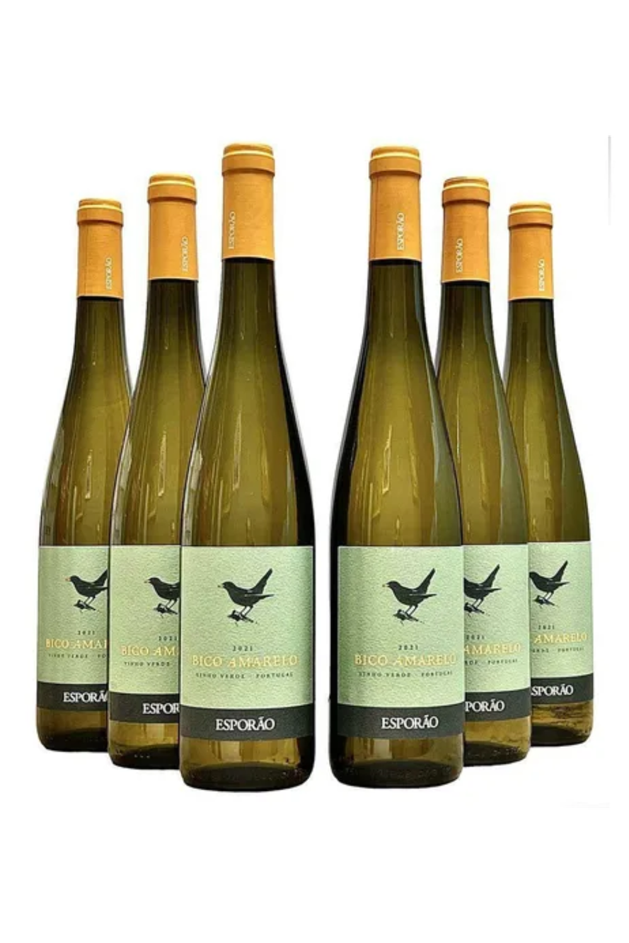 Kit  Vinho Verde Bico Amarelo 2024 - 6 garrafas