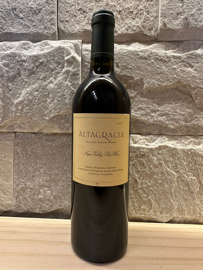 Altagracia Araújo Estate Wines Napa Valley 2000