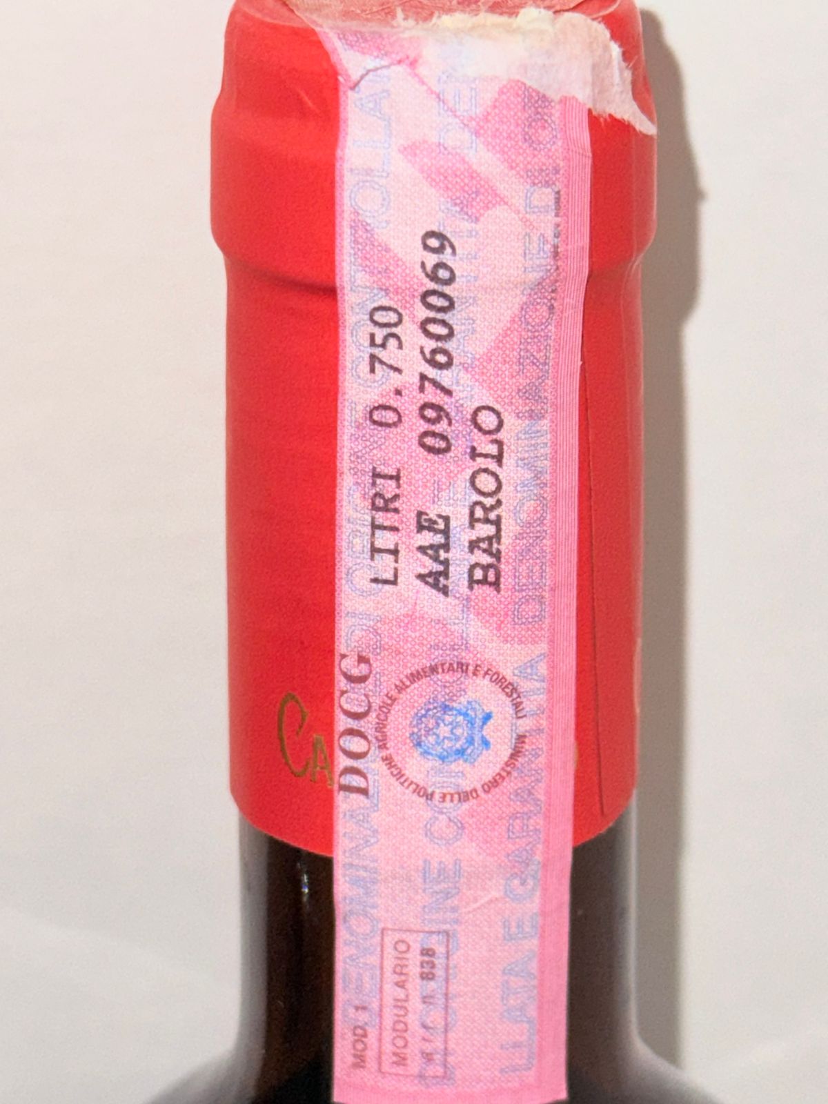 Barolo Cappellano Otin Fiorin Piè Rupestris 2006