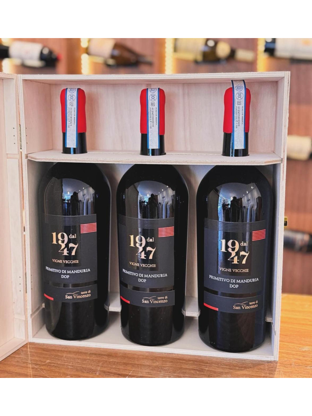 Kit 3 Garrafas Dal 1947 Magnum 1,5l