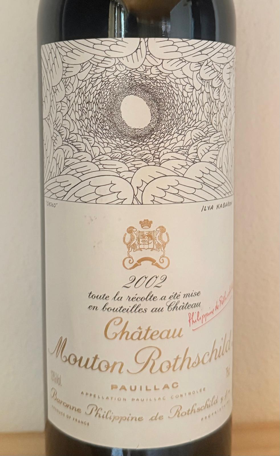 Chateau Mouton Rothschild  2002