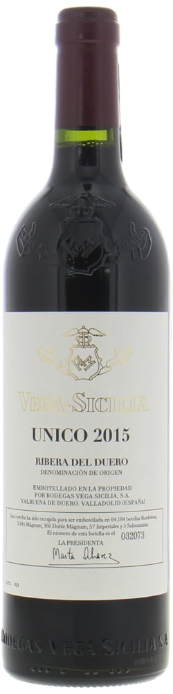 Vega Sicilia Único 2015