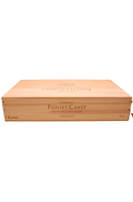 Caixa com 6 unidades - Château Pontet-Canet 2017