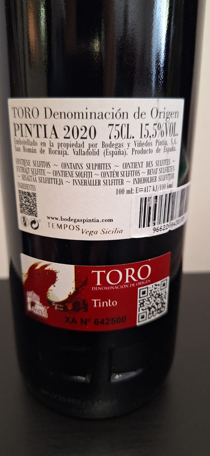 Pintia Vega-Sicília 2020