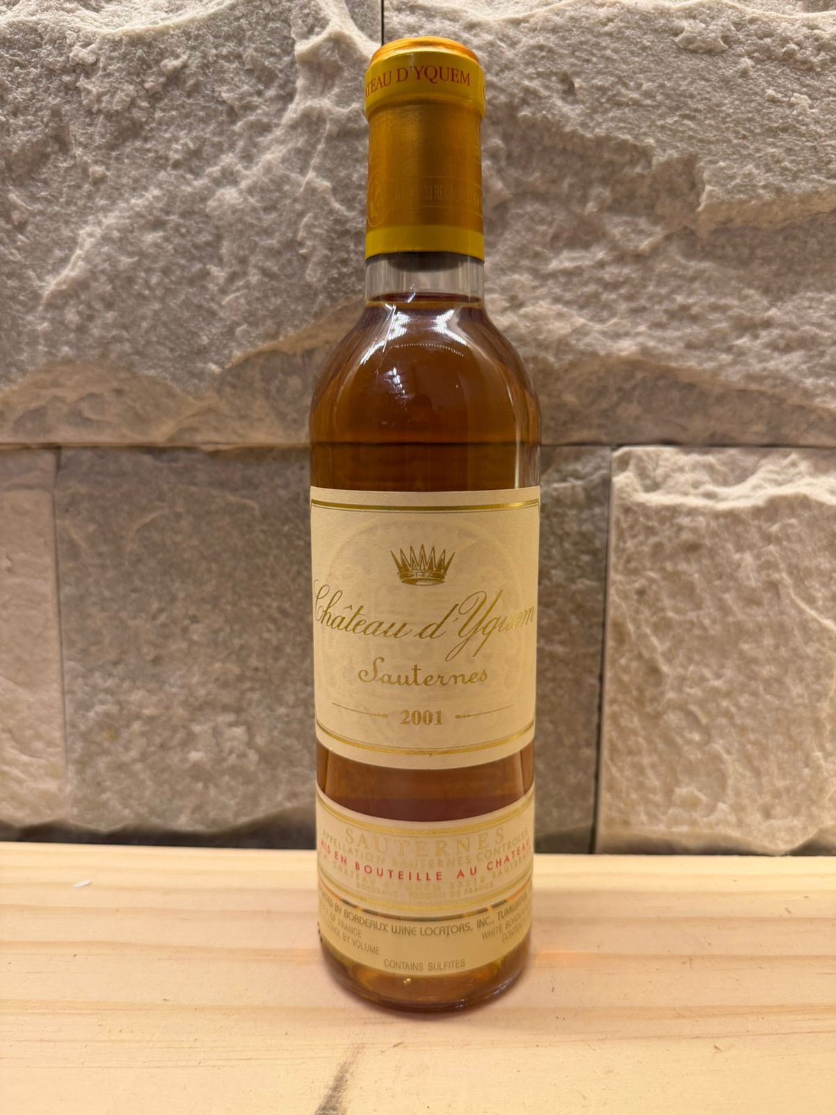 Chateau d'Yquem 2001 (375ml)