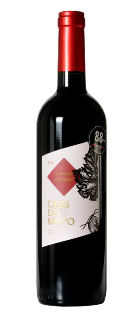 CASAS DEL MAIPO CABERNET SAUVIGNON 750 ML