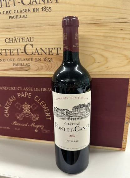 Caixa com 6 unidades - Château Pontet-Canet 2017