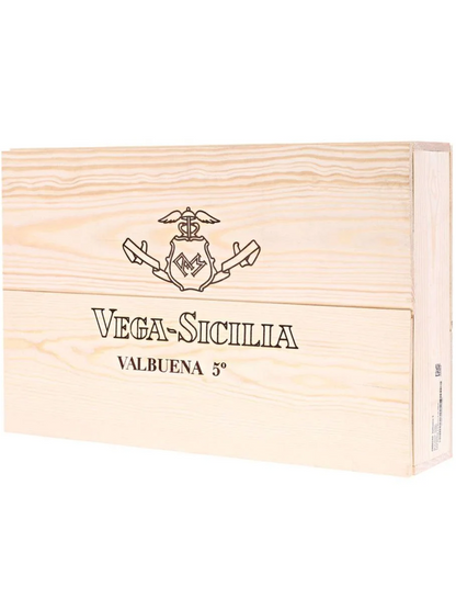 Vega Sicilia Valbuena 5 ano 2021 (Caixa de Madeira com 6 garrafas)