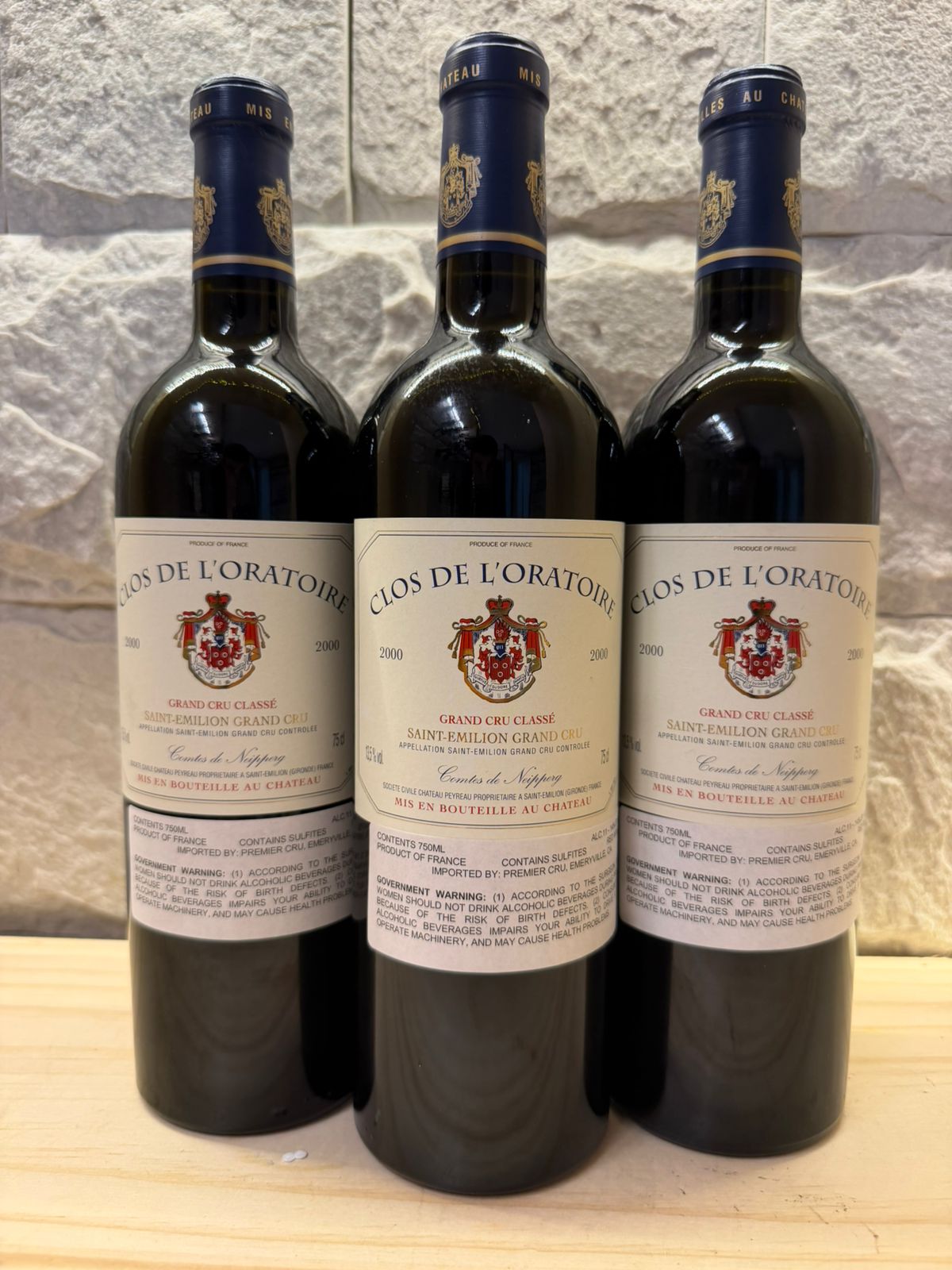 Clos de L'Oratoire 2000