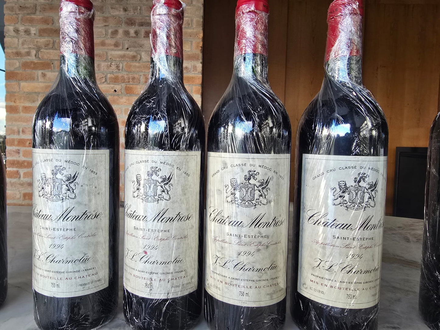 Pack 8 Garrafas Chateau Montrose 1993-1994