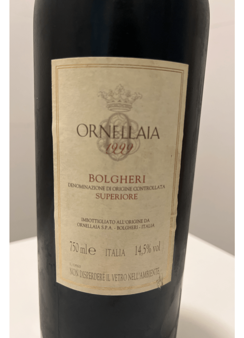 Ornellaia Bolgheri 1999