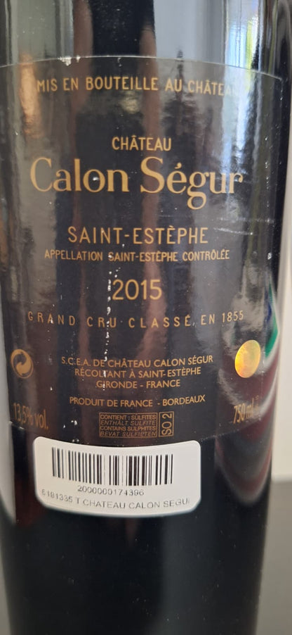 Chateau Calon-Ségur 2015