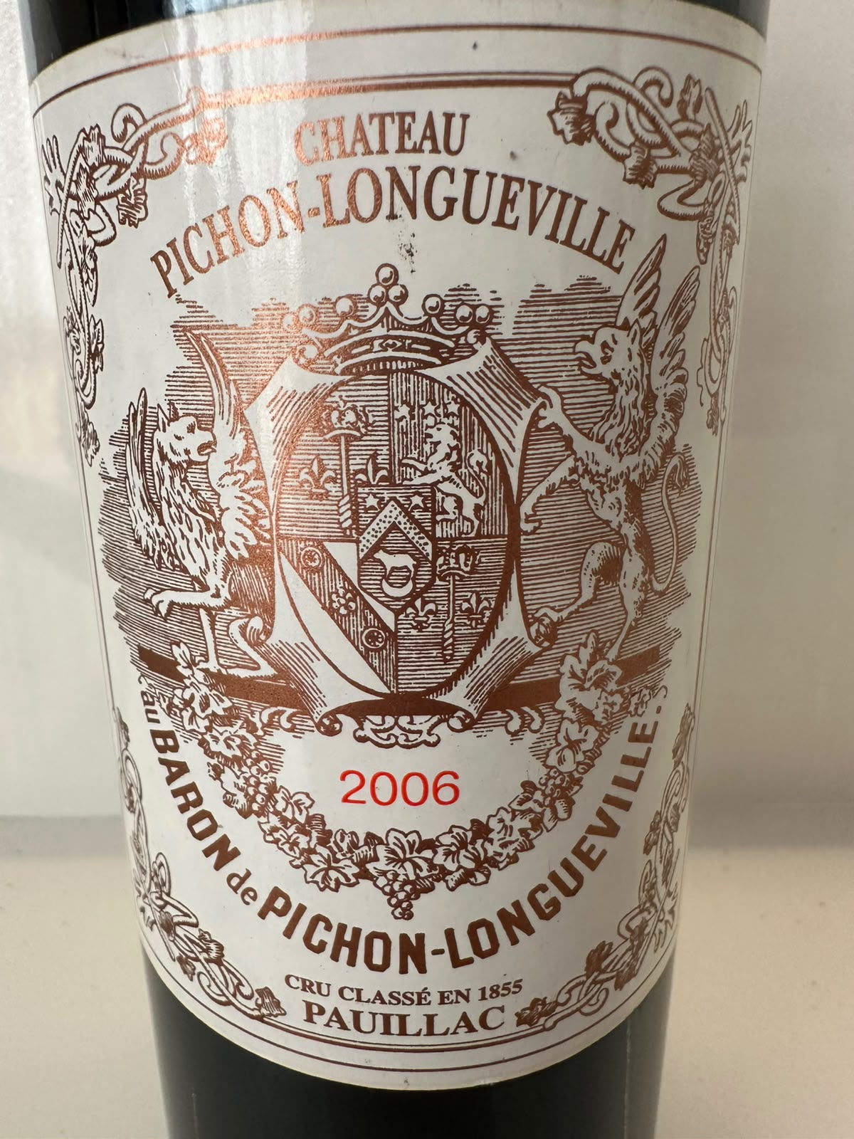 Chateau Pichon-Longueville 2006