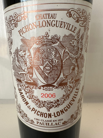 Chateau Pichon-Longueville 2006