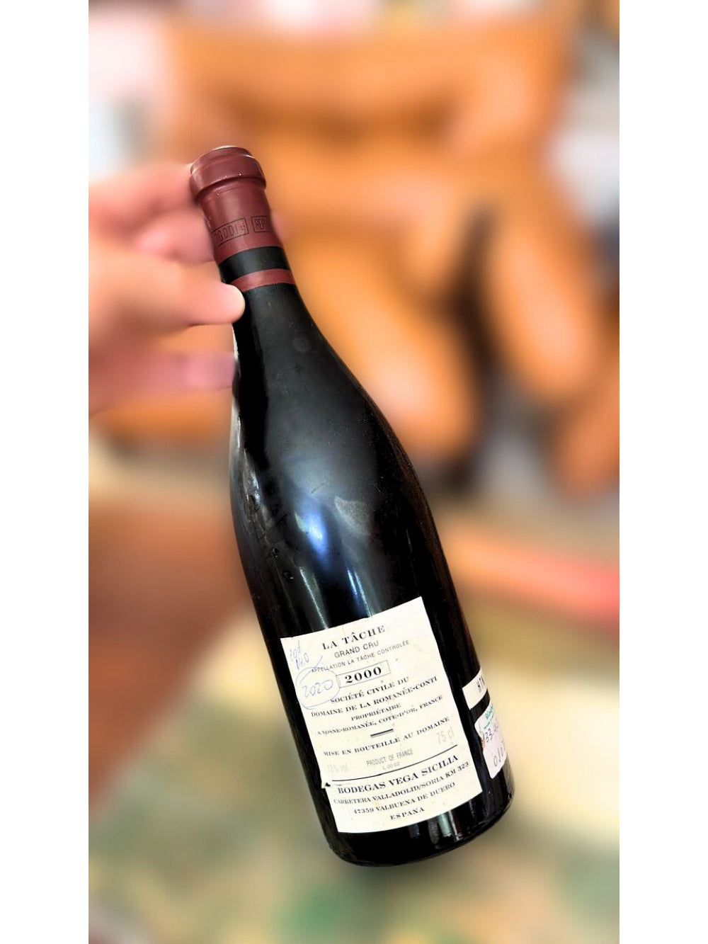 Domaine de La Romanée-Conti DRC La Tache Grand Cru Monopole 2000