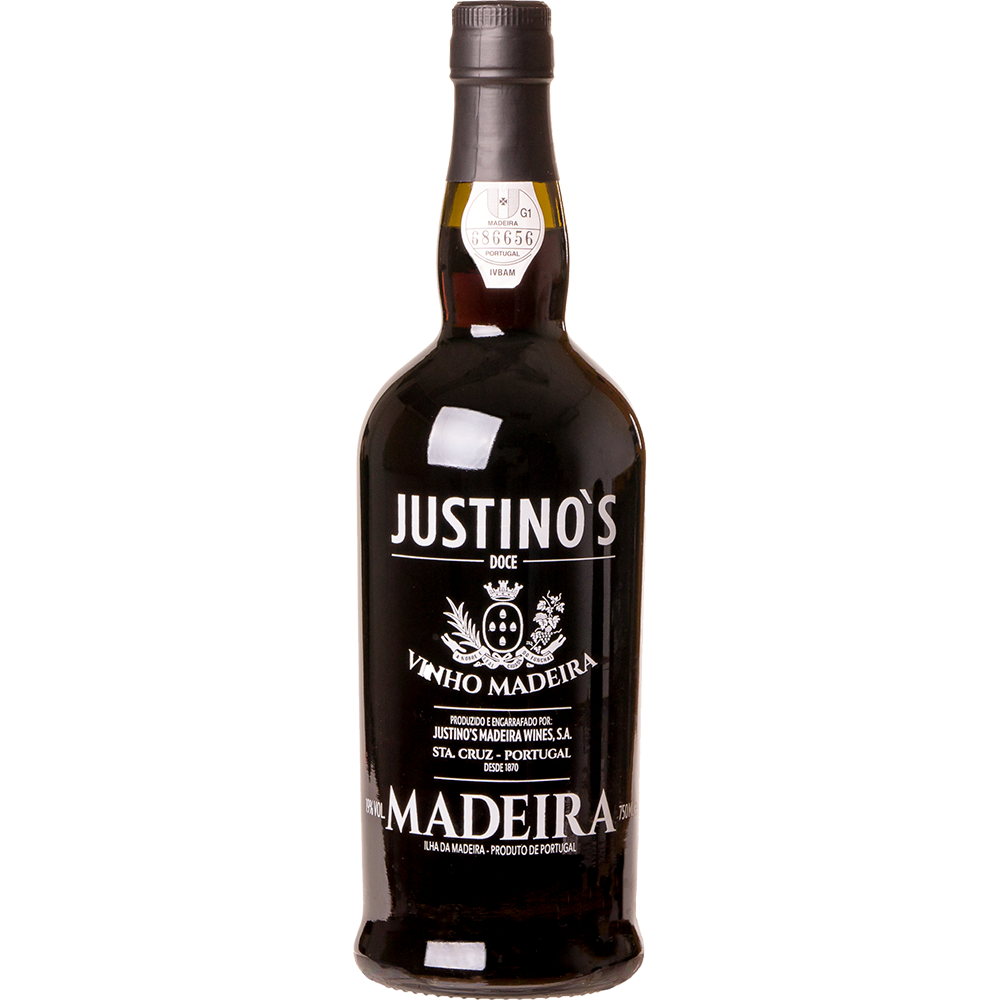 Vinho Português Justinos Madeira 3 Anos Doce 750ml