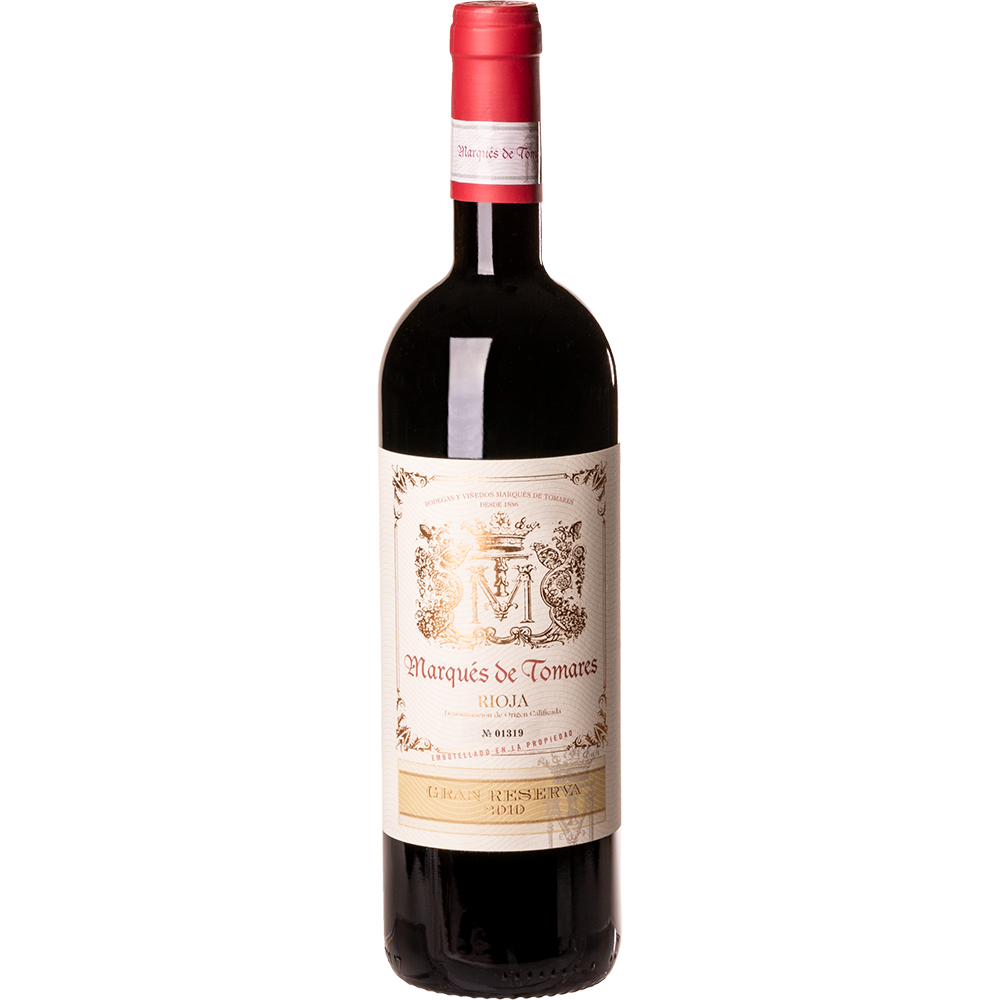 Vinho Tinto Espanhol Marqués de Tomares Gran Reserva 750ml 2016