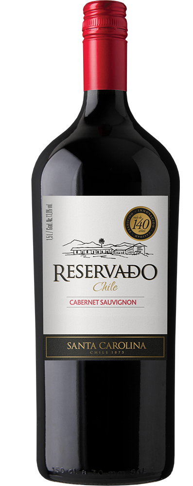 Vinho Tinto Chileno Santa Carolina Reservado Cabernet Sauvignon 1,5lt