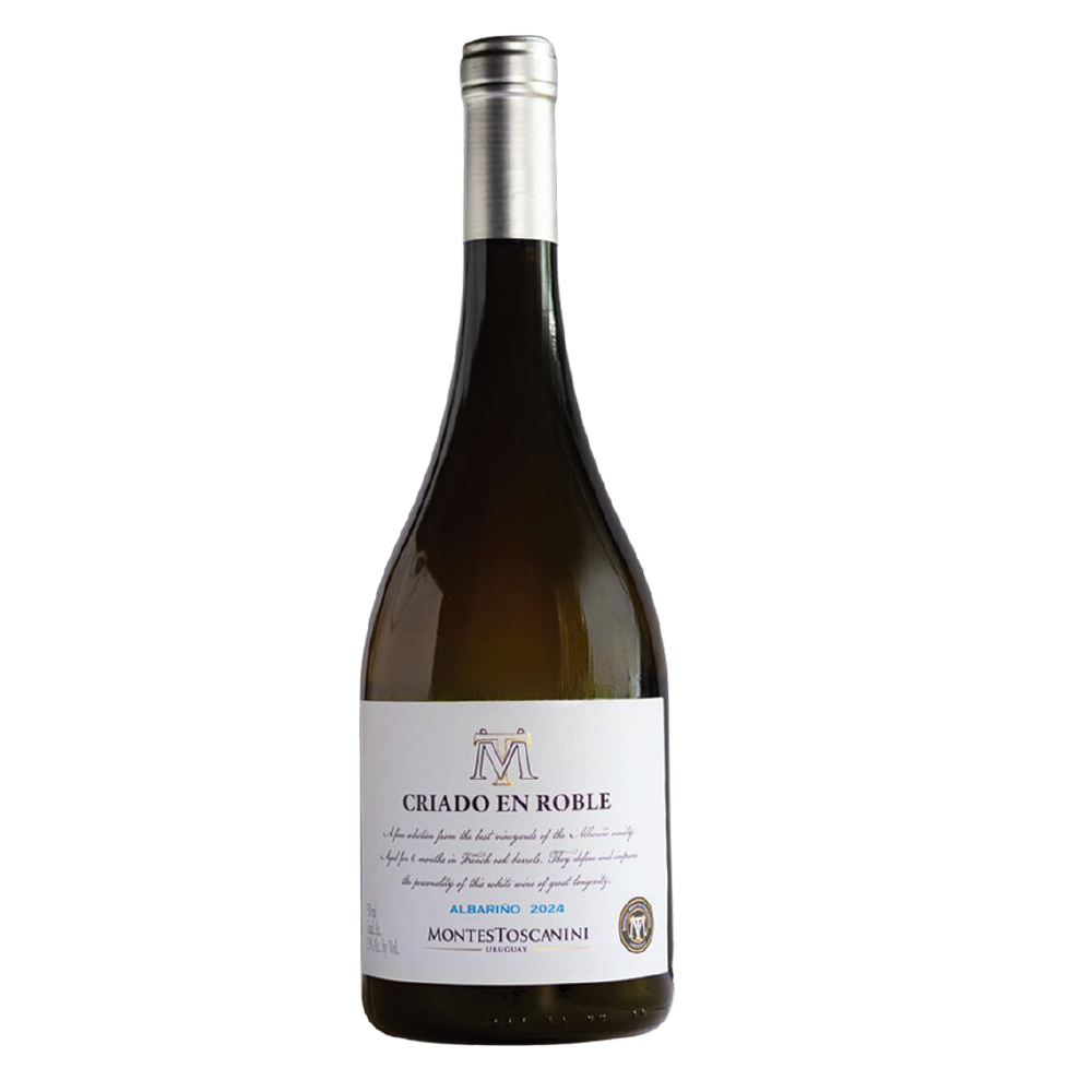 Vinho Branco Uruguaio Montes Toscanini Criado en Roble Albariño 750ml