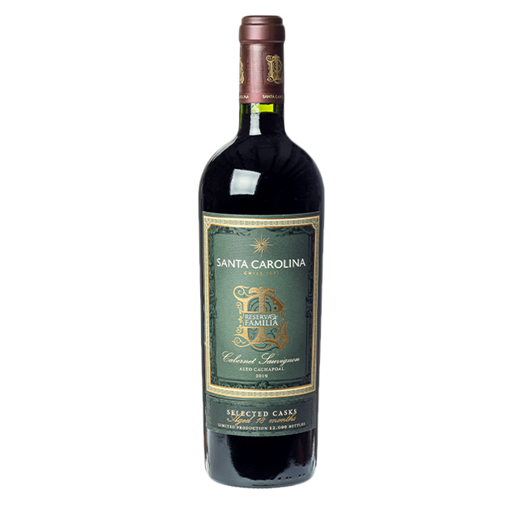 Vinho Tinto Chileno Santa Carolina Reserva de Família Select Cask Cabernet Sauvignon 750ml
