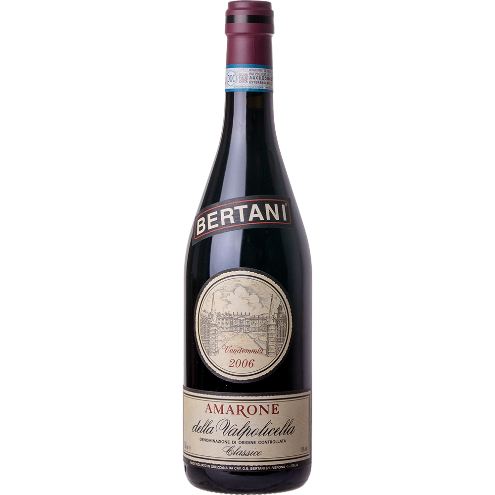Vinho Tinto Italiano Bertani Amarone Valpolicella Clássico DOC 750ml