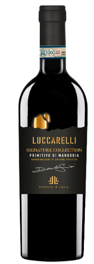 Vinho Tinto Italiano Luccarelli Signature Collection Primitivo di Manduria DOP 750ml