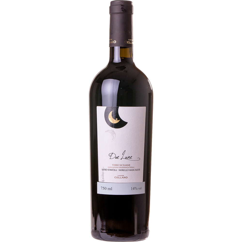 Vinho Tinto Italiano Cellaro Due Lune IGT 750ml