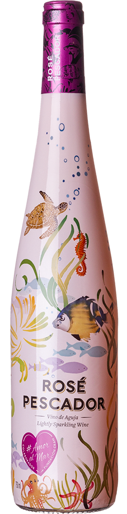 Vinho Frisante Rosé Espanhol Pescador 750ml