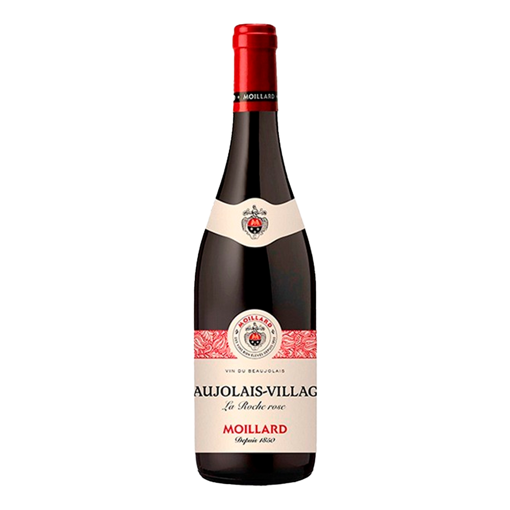 Vinho Tinto Francês Moillard Beaujolais Village La Roche 2022 750ml