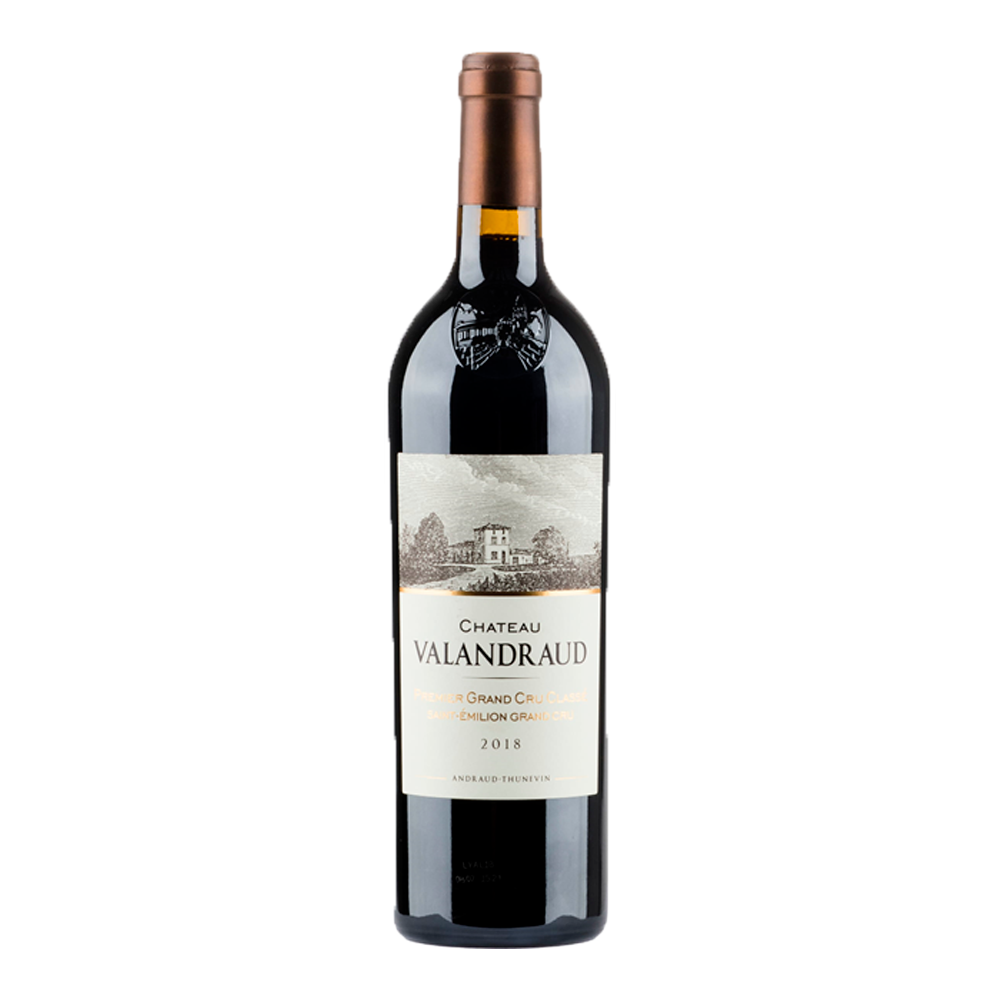 Vinho Francês Château Valandraud 1Ep Grand Cru Classé 2018 750ml