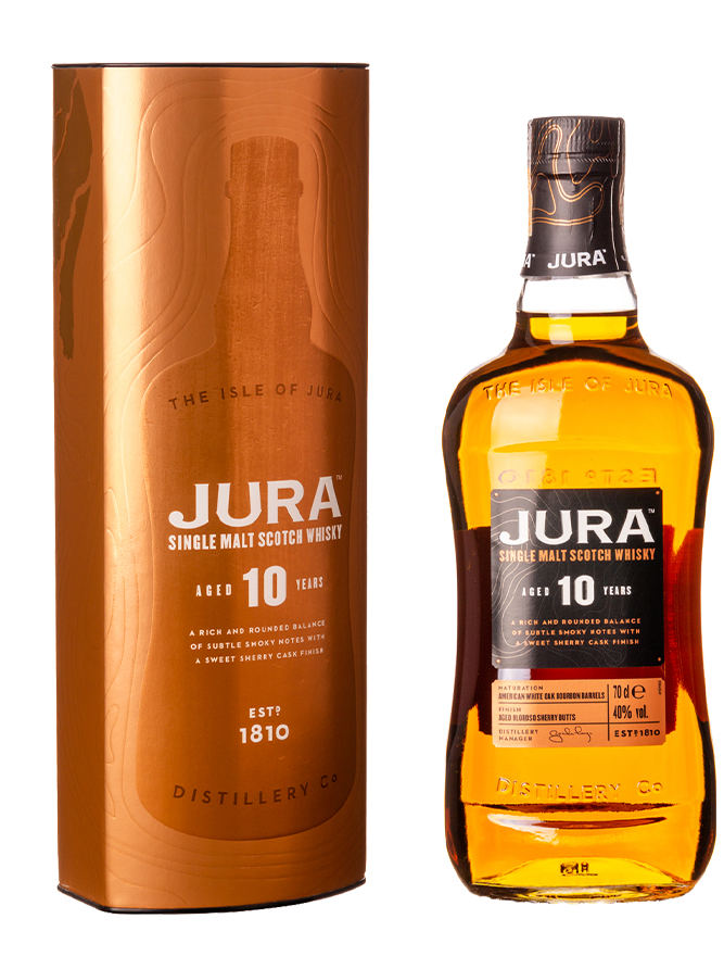 Whisky Jura 10 Years Single Malt 700ml