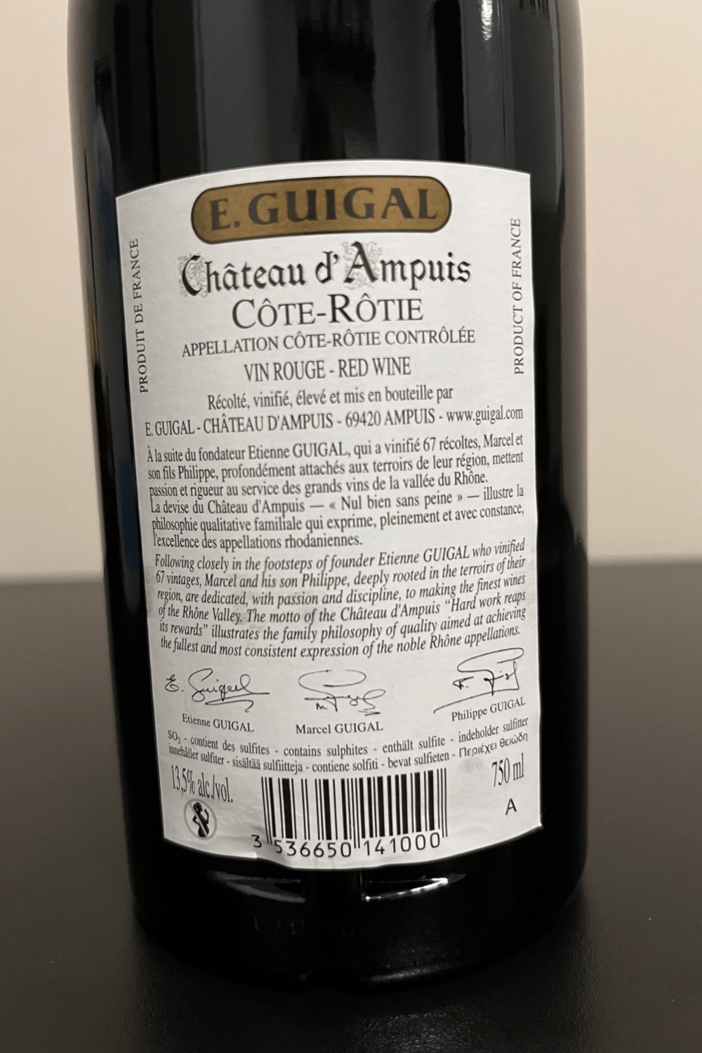 E. Guigal Chateau D'Ampuis Côte-Rôtie 2010