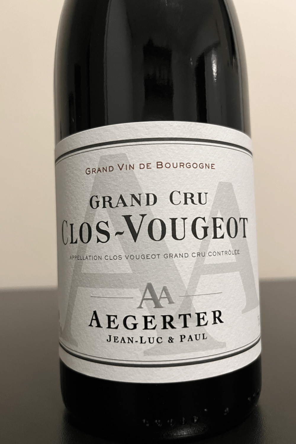 Jean-Luc & Paul Aegerter Clos-Vougeot Grand Cru