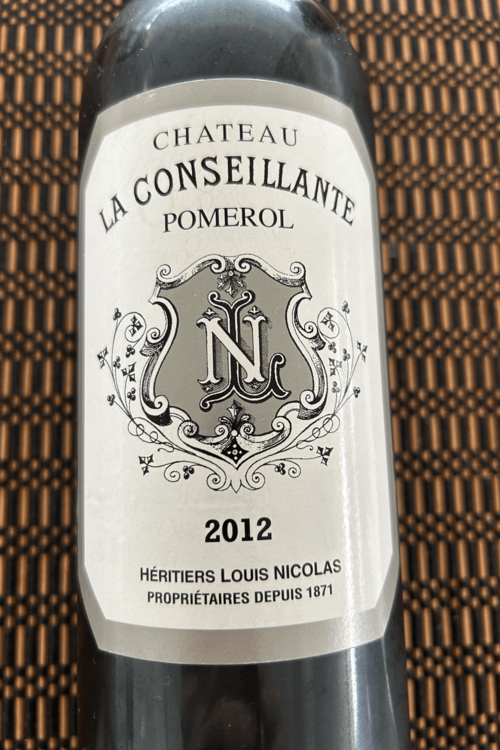 Chateau La Conseillante 2012