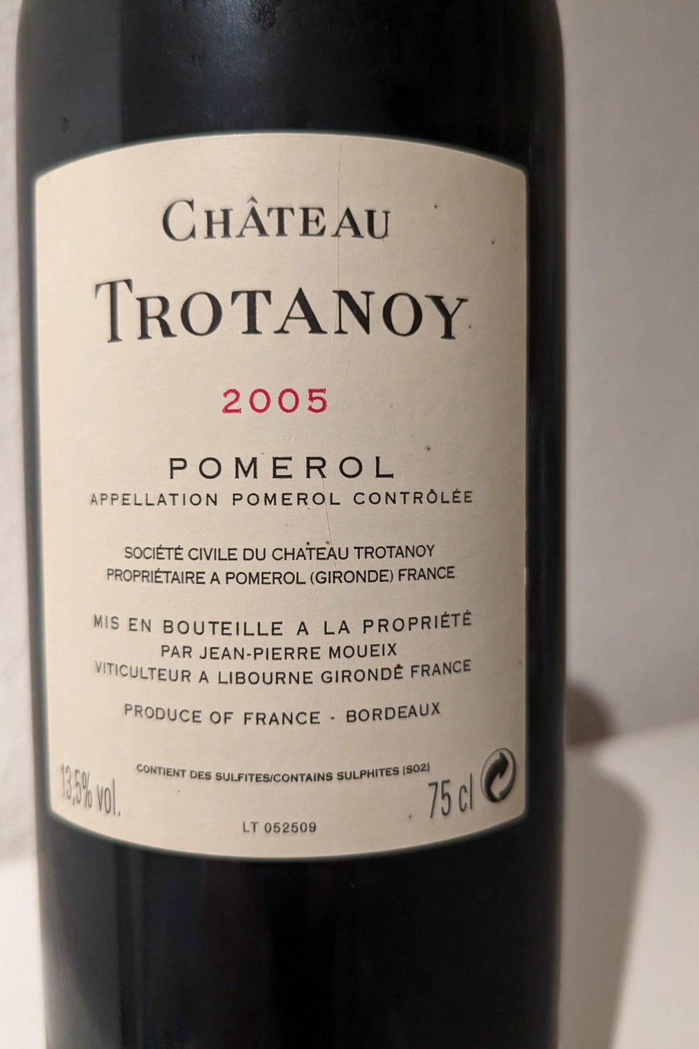 Chateau Trotanoy 2005