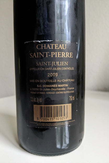 Chateau Saint Pierre 2009