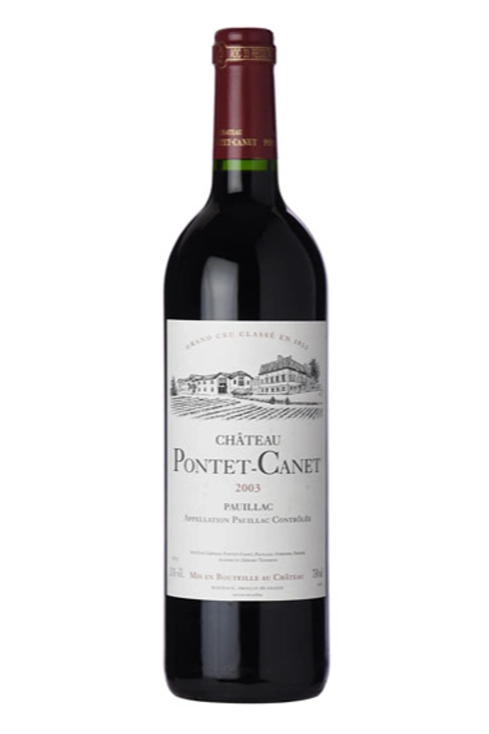 Chateau Pontet Canet 2003