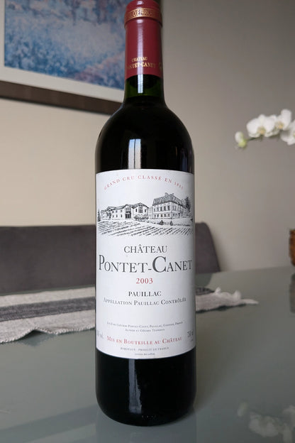 Chateau Pontet Canet 2003