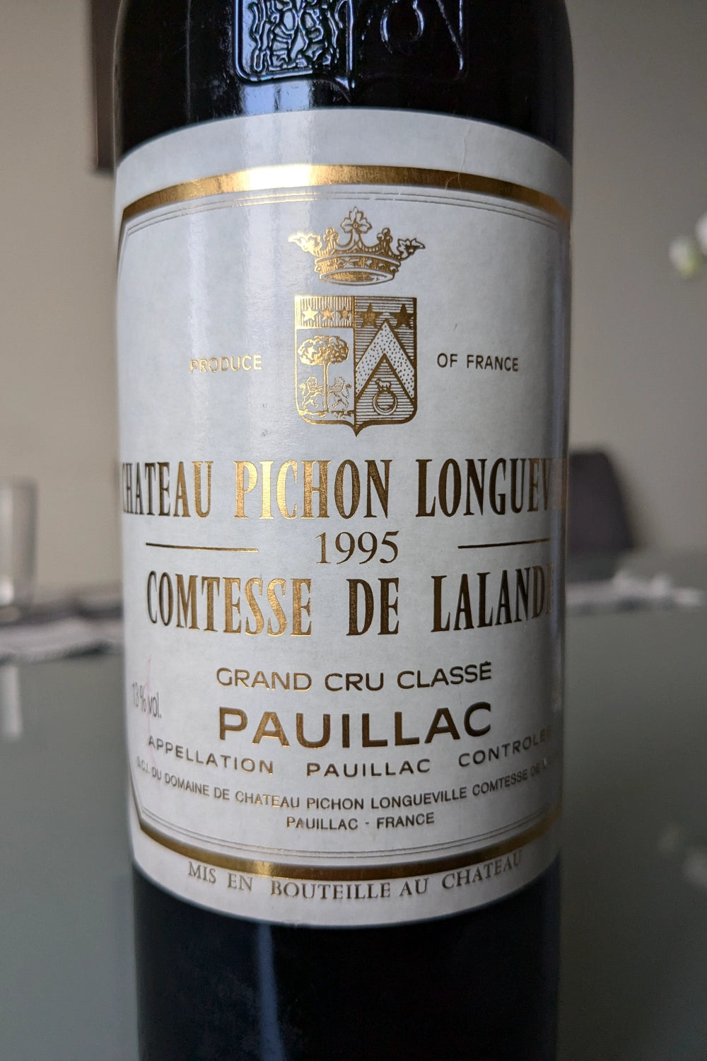 Chateau Pichon Longueville Comtesse De Lalande 1995