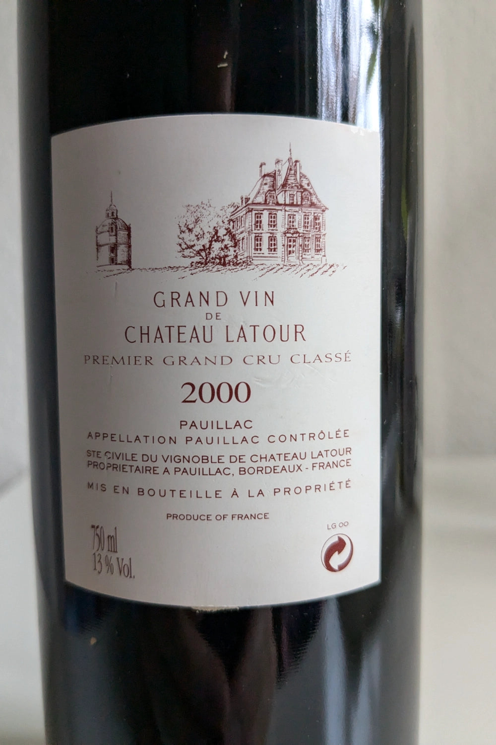 Chateau Latour 2000 – Wine Trader- Seu marketplace de vinho