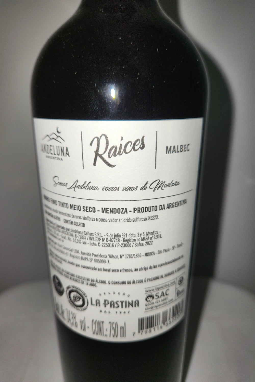 Andeluna Raices Malbec