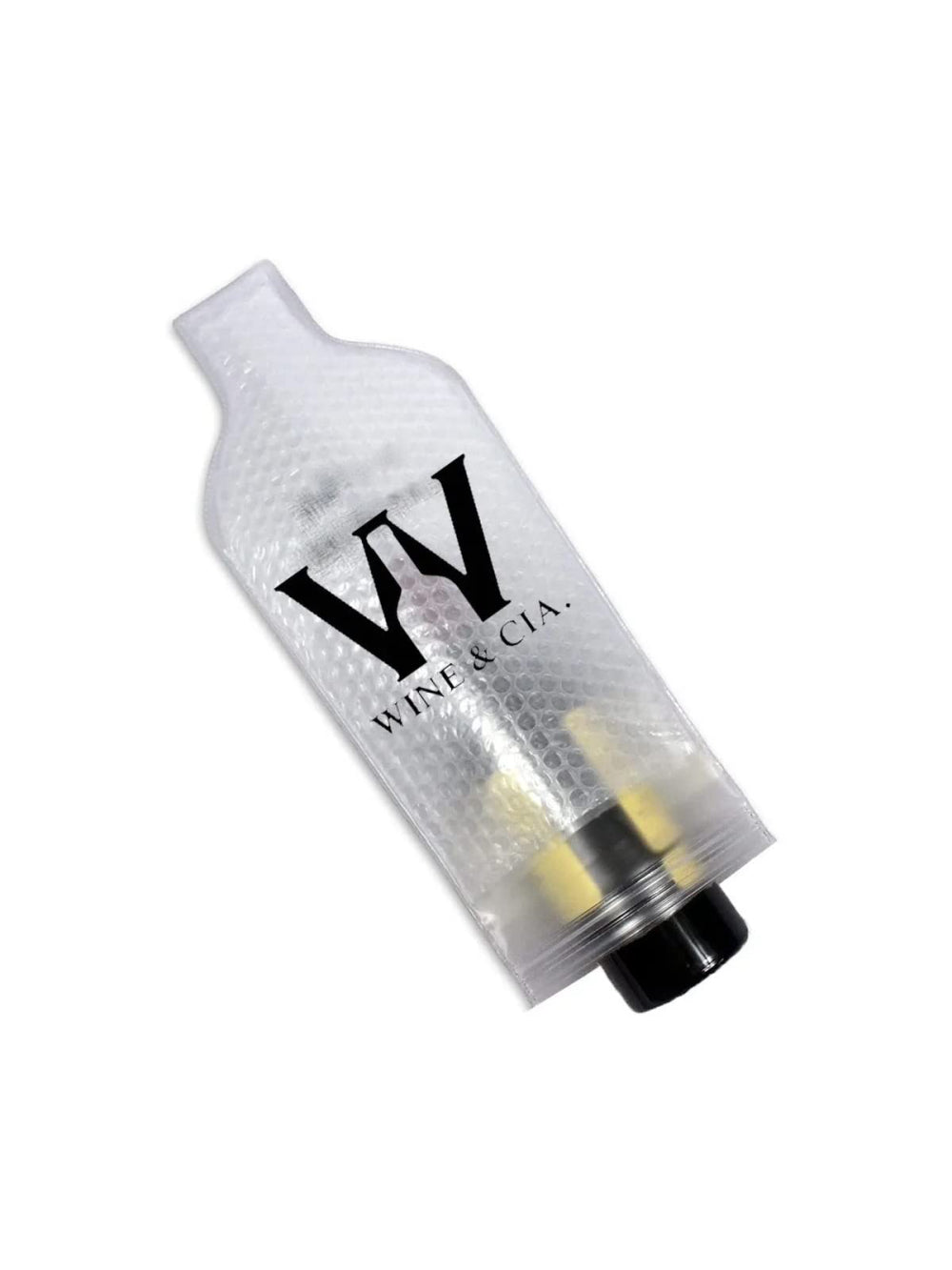 1 Wine Skins Transparente Para Transporte de Garrafas de Vinho