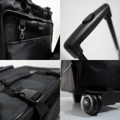 Bolsa Mala Com Rodas Para Transporte E Viagem De 12 Garrafas De Vinho