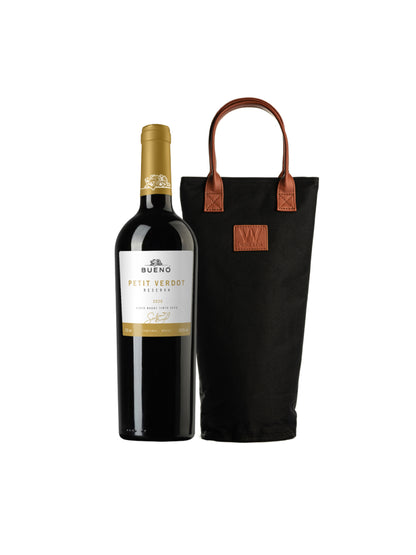 Wine Bag Térmica +1 Vinho Bueno Petit Verdot Reserva 2022