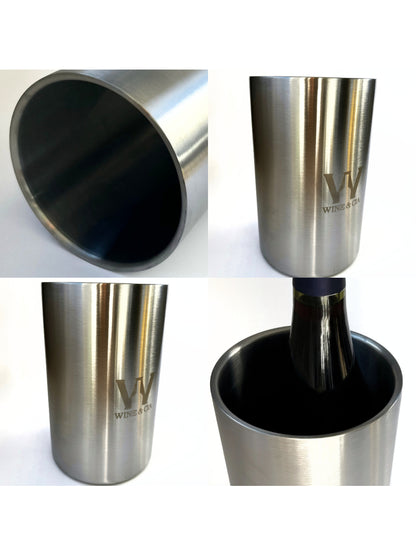 Cooler De Aço Inox Ice Bucket