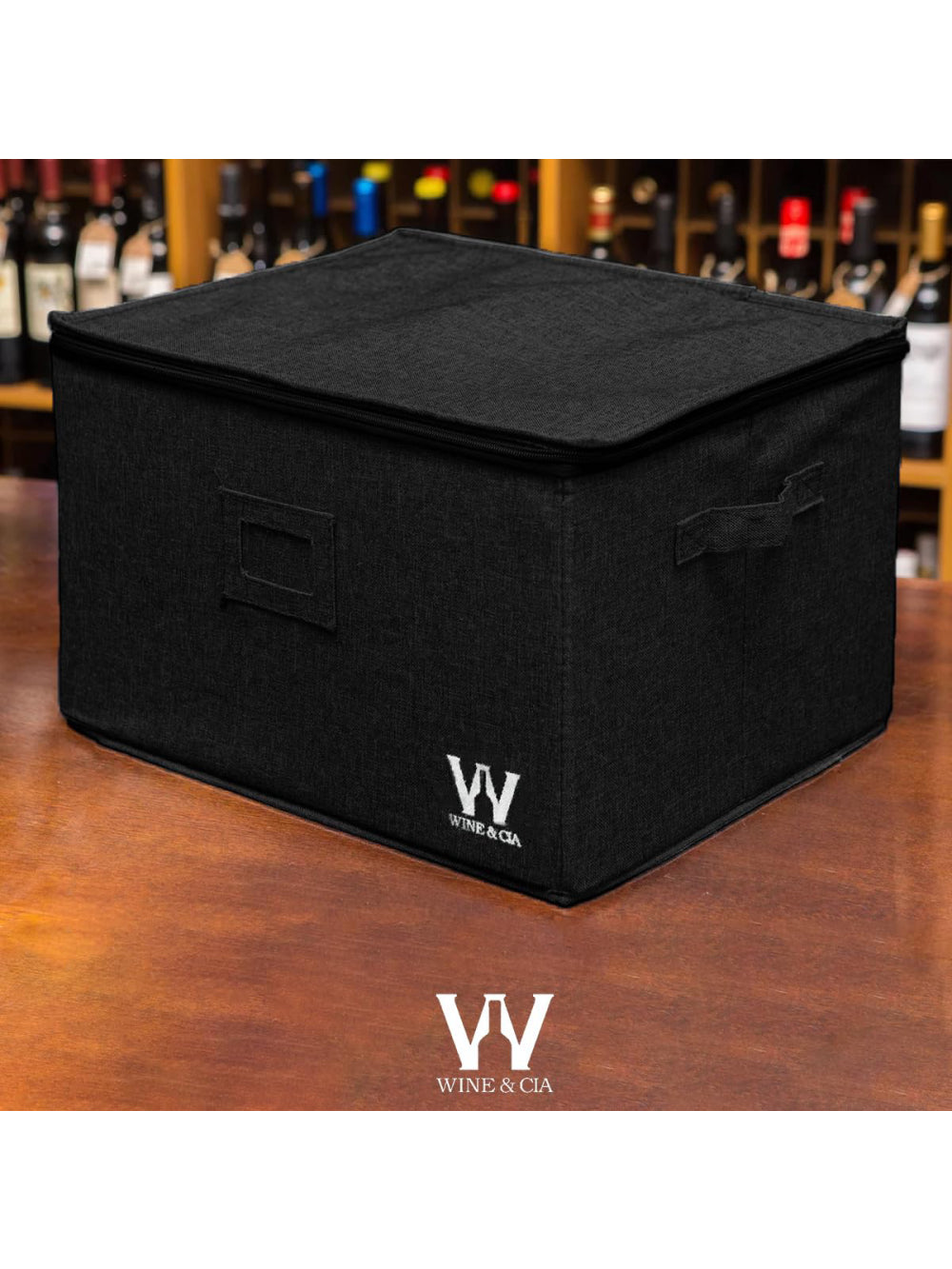 Box Degusta - 12 Taças Cor Preto