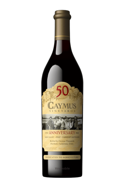 Caymus Vineyards 50周年記念 カベルネ・ソーヴィニヨン　未開封 Caymus 50th Anniversary Cabernet Sauvignon 750 Ml – Wine Trader